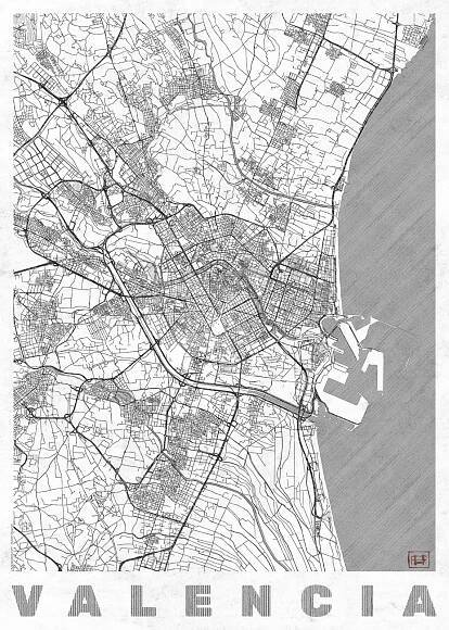 Mapa Valencia