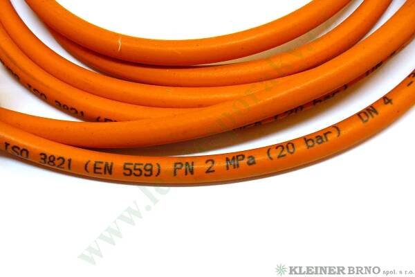 Hadice 5 m s koncovkami 2xM9x0,75 MEVA 4424A 