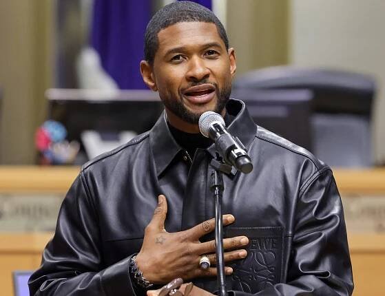 Usher in Las Vegas in October 2023.