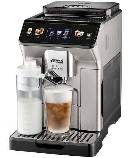 De’Longhi ECAM450.55.S Kaffeevollautomat Eletta Explore silber