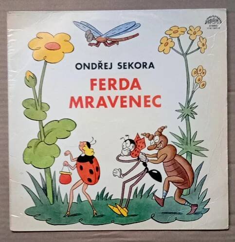 LP / Ferda mravenec a brouk Pytlík - Ondřej Sekora / Supraphon / 1976