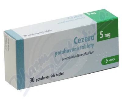 Cezera 5mg por.tbl.flm.30x5mg