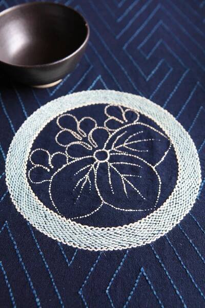 Sashiko exhibition by Rei Saitoh - Mimosa Gallery