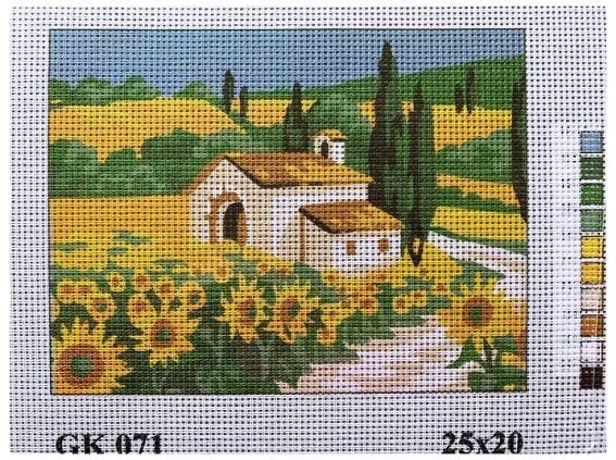 Vyšívací sada 25x20 cm, vzor GK-071 | Niťárna Česká Třebová