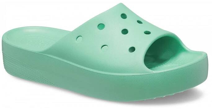 Crocs CLASSIC PLATFORM SLIDE - Dámské nazouváky - 2
