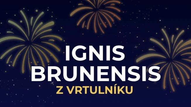 IGNIS Brunensis z vrtulníku