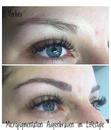 Micropigmentation Augenbrauen im Lifestyle