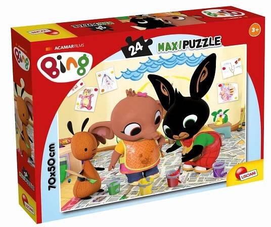 BING PUZZLE MAXI 24 ART ATTACK! od 149 Kč - Heureka.cz
