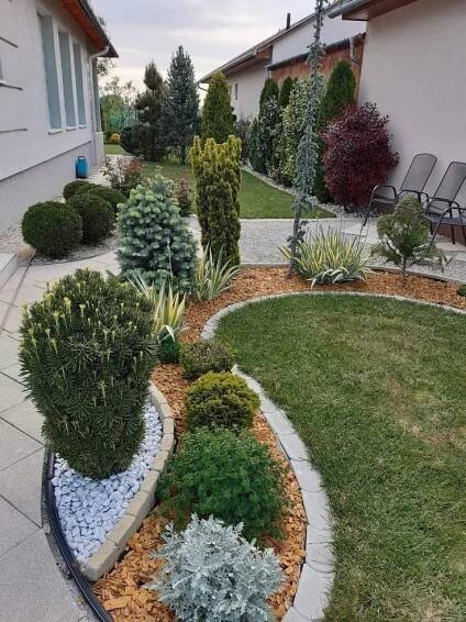 Pin by Katharina Effenberg on Garten in 2025 | Small garden landscape, Backyard landscaping designs, Small gardens
