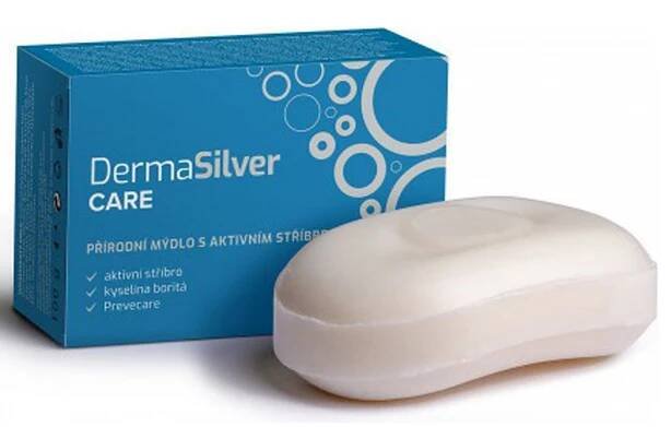 DermaSilver mýdlo s aktivním stříbrem 100g