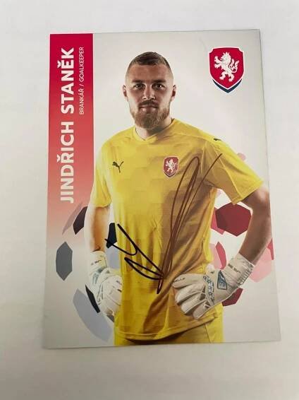Autogram Jindřich Staněk