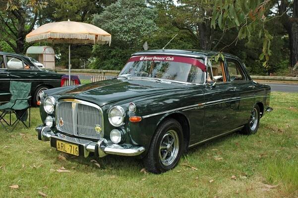 DSC_0539 1969 Rover 3.5L Saloon Highlands Motorfest 28-10-2007