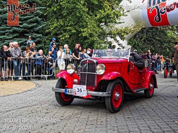 100 let Brno–Soběšice 2024 objektivem Františka Hořice – Veteran Automoto Club Brno