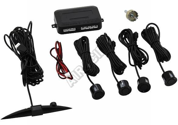 Parkovací asistent 4 senzory, LED display + zvuk. signalizace | SportovniAutodoplnky.cz
