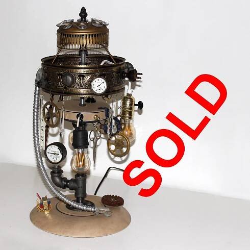Fantasy Lamp Inspired by ChatGPT-4 Artificial Intelligence