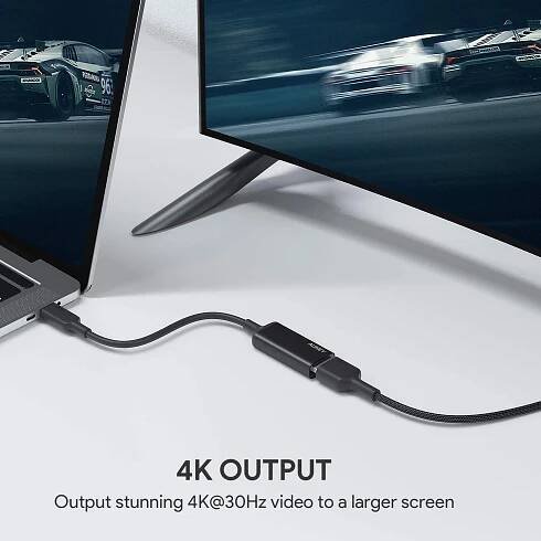 AUKEY CB-A29 USB C 4K HDMI USB C Adapter Thunderbolt 31