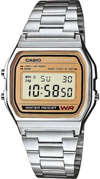 Hodinky Casio A158A-9 Silver