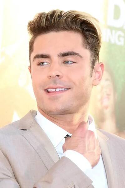 Zac Efron long crew cut