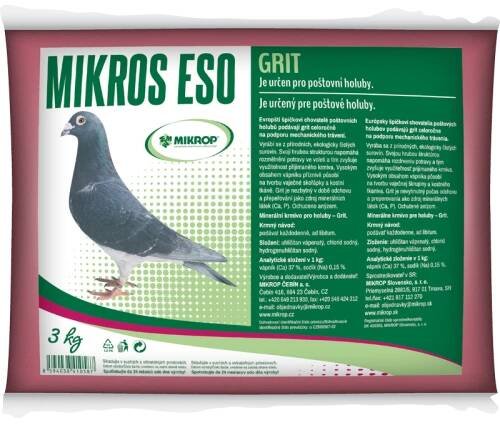 MIKROP ČEBÍN Eso Grit Fe 3 kg