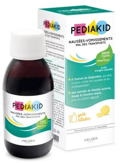 Pediakid Lehké cestování – přírodní sirup pro děti, 125 ml