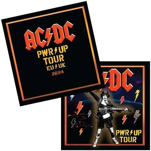 AC/DC 2024 PWR UP Tour Programme