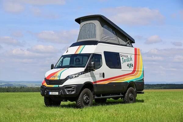 Iveco Daily Switch 4x4: A touring van that is more than just weekend fun