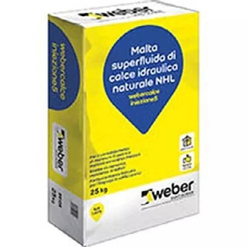 weber cal injektáž Injektážní malta ke zpevňování kamenného nebo cihlového zdiva Weber Terranova