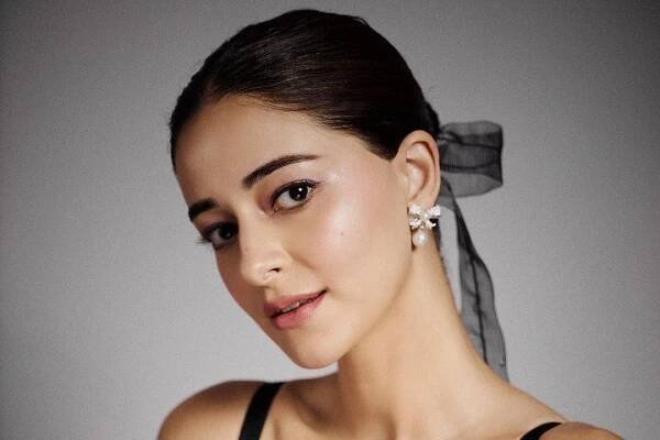Ananya Panday takes on coquette-core with her netted skirt and bralette set