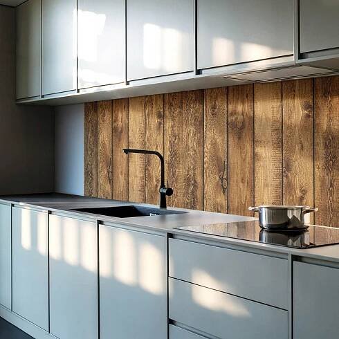 Nástěnný PVC panel Samolepicí Textura dřevěných desek Velký 120 x 60 cm Stav balení originální