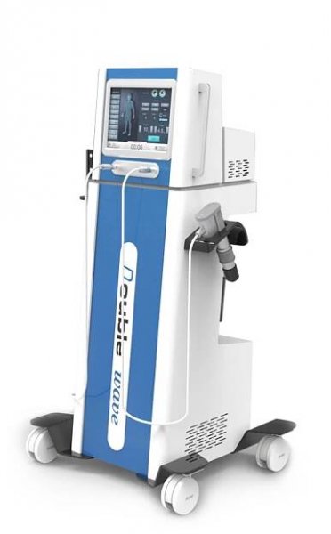 side of ESWT shock wave therapy machine