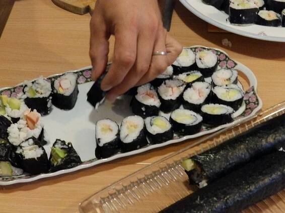 Sushi párty 12.9.2014