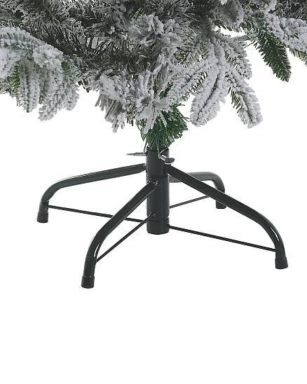 Zasněžený vánoční stromeček 180 cm bílý FORAKER_783312