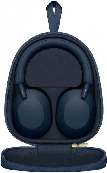 Sony Noise Cancelling WH-1000XM5, modrá