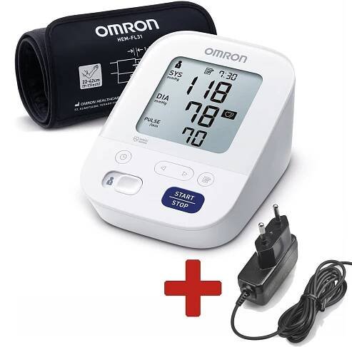 Omron M400 Comfort + ZDROJ (SADA)