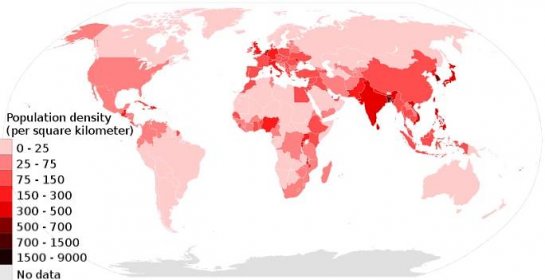 Seznam států světa podle hustoty zalidnění – Wikipedie