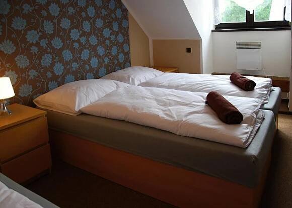 Pětilůžkový pokoj - Hotel Veveří