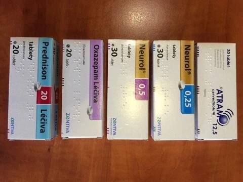 Diazepam Cena