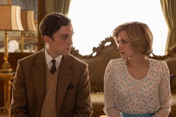 Princezna D. - Z filmu - Jack Farthing, Kristen Stewart