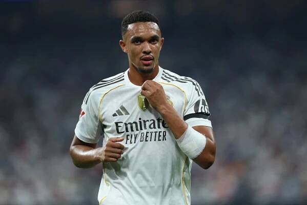 Trent made his LaLiga debut at the Bernabeu in his first appearance of the 2025/26 season