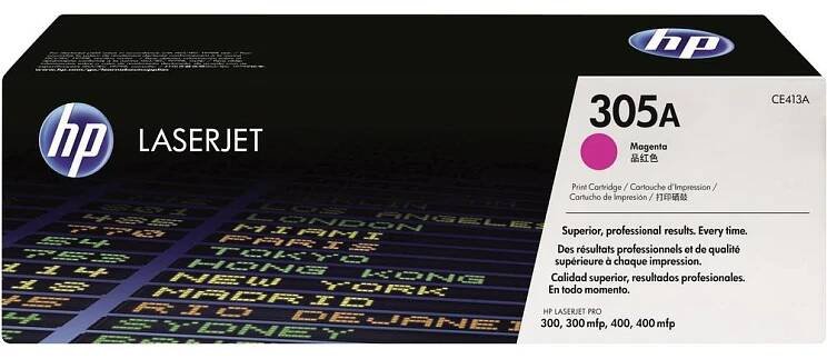 HP 305A CE413A Toner purppurová 2600 Seiten originál náplň do tiskárny