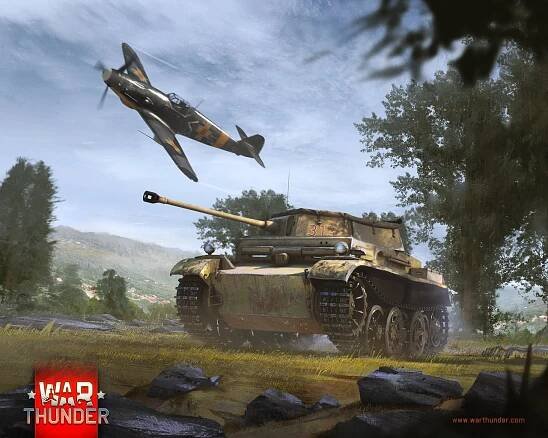 Pozadí na plochu - Média - War Thunder