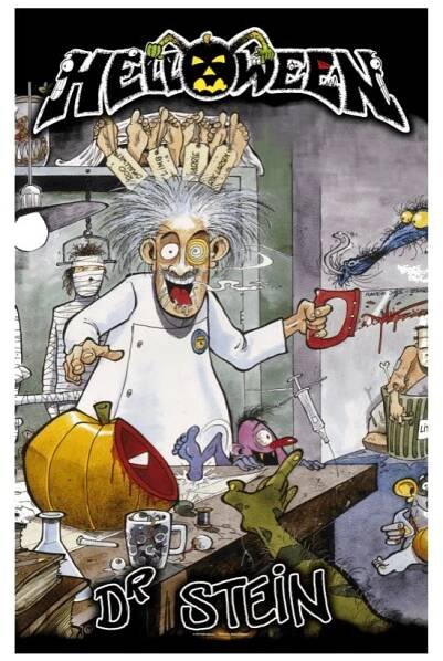 Helloween: Textilní Plakát Dr. Stein Merch