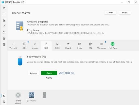 Pracujte s virtuálními disky a vytvářejte bootovací USB pomocí DAEMON Tools Lite 11