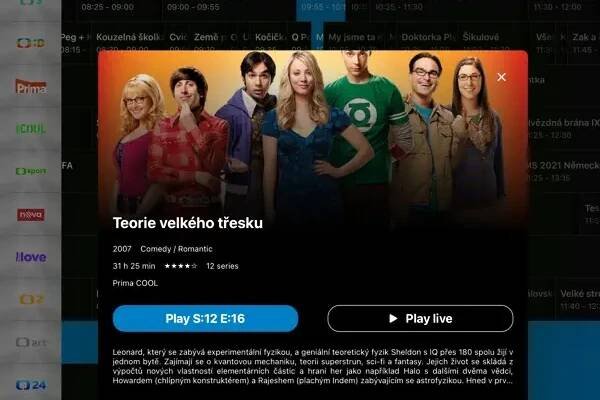 Recenze internetová televize Sledování TV (2020)
