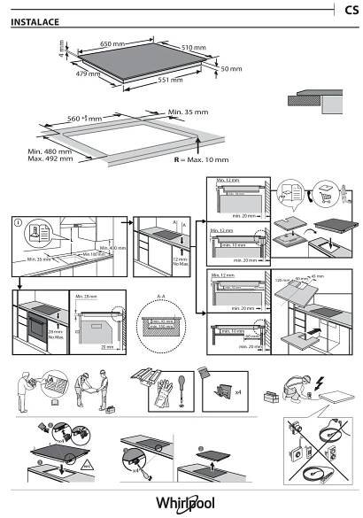 Návod k použití Whirlpool WF S4665 CPBF - Zbozi.cz