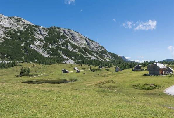 Tauplitzalm - náhorní planina se 6 horskými jezery