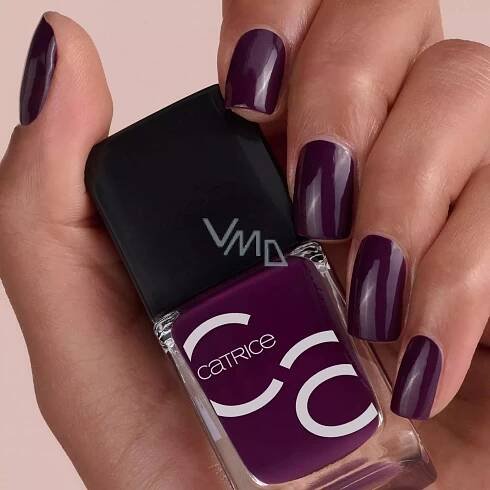 Catrice ICONails Gel Lacque Nail Lacquer 159 Purple Rain 10,5 ml - VMD parfumerie - drogerie