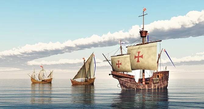 Santa Maria, Niňa a Pinta: Kolumbova flotila vystřihovánek je kompletní