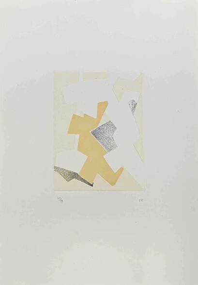 Hans Richter - Composition - Etching by Hans Richter - 1973