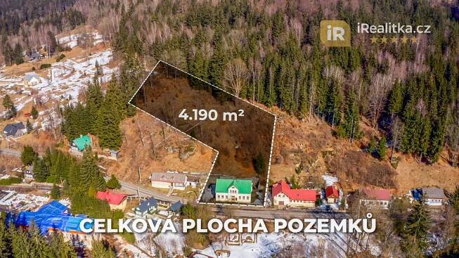 Prodej velkého rodinného domu s obrovským pozemkem, Antonínov - Josefův Důl